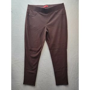 NWOT Maze Collection Burgundy Leggings, Sz 2X